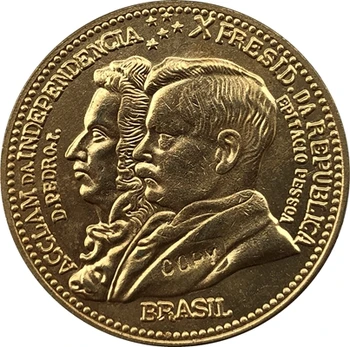  1922 Бразилия монети в купюри от 500 Риес КОПИРНИ МОНЕТИ