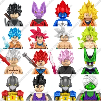  Класически Аниме Dragon Ball Z Мини Фигурки Дисупо Son Goku Зеленчуци Зенон Замасу Градивните Елементи На Кукли, Детски, Играчки За Момчета, Подаръци