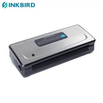  INKBIRDPLUS INK-VS02 Вакуумно Опаковъчна Машина с О-Торби, Стартер Корпус от неръждаема Стомана, ABS Четири Режима на запечатване-Ниско ниво на шум