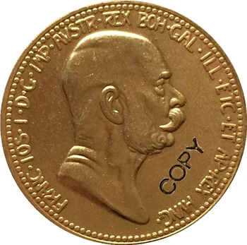  1908 Австрия - Габсбург КОПИЕ от 20 монети Crown