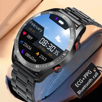  2022 Новите Смарт Часовници С Bluetooth-Разговори, Водоустойчив Мъжки Спортни Фитнес Тракер, Изглаждат Време На Дисплей, Мъжки Умни Часовници За Телефон Huawei, Xiaomi