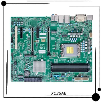  X13SAE За Supermicro Едностранно LGA1700 Пин W680 Чип 12-то Поколение Ppu дънна Платка работна станция Pcie 5,0