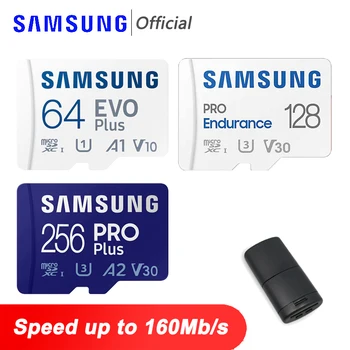  SAMSUNG PRO/EVO Plus Micro SD 128 GB 64 GB Карта Памет от 32 GB Micro SD Карта 256 GB TF Карта 512 GB Флаш Памет, Microsd слот за мобилен Телефон PC