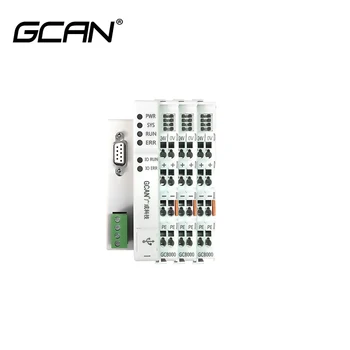  Адаптер GCAN-IO-8000 за събиране на теренни данни за управление на множество модули, входно-изходни чрез автобус за създаване на безпилотен на завода.