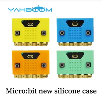  Yahboom Нов силиконов калъф Съвместим Microbit V1.5/V2 Такса Не включва Microbit: Малко за програмата за обучение на студенти Училищен проект