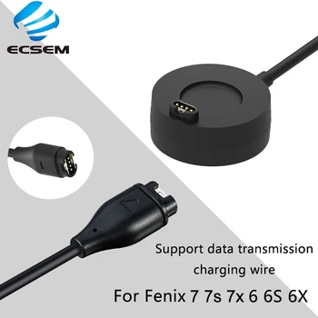  USB зарядно зарядно за Garmin fenix 6 6s 6x7 7s 7x магнитен кабел за зареждане на тел пренос на данни захранващ адаптер за часа venu 2s