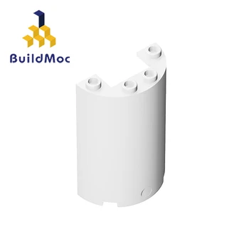  BuildMOC 85941-35312 Половина на цилиндъра 2 x 4 x 5 с деколте 1 x 2 за Подробности строителни блокове САМ electric Ед