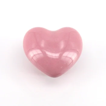  6x Керамични Дръжки във формата на Сърце за Детска стая Детски Мебели, Една Кутия на Шкафа, Гардероб, Розови Керамични Дръжки за Шкафа във формата на Сърце