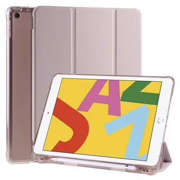  Калъф за iPad 10 2 Калъф за употреба за Моливи Smart-Калъф за таблет за iPad 10,2 7 8 9 Калъф 9-то поколение 2020 2021 9,7 Air 4 3 2 Pro 11