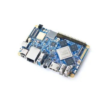  NanoPC T4 с отворен код RK3399 ARM Такса за разработка на DDR3 Оперативна памет 4 GB gbps Ethernet, поддръжка на Android 10, Ubuntu, AI и задълбочено обучение