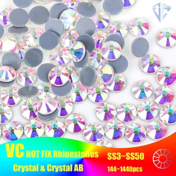  Дрехи-високо Качество по-Добре DMC Ясно Коригиране на Кристали Super Bright Crystal Кристали Гали На Crystal Гореща определяне на Планински Кристал За Плат за Дрехи