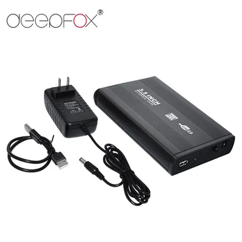  DeepFox 3,5 инча USB 2.0/SATA 3,0 Външен Твърд диск на Твърдия Диск на Корпуса на Камерата на Type-C Външен Кутия За Съхранение на Поддръжка Твърд Диск