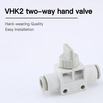  Ръчен клапан тип SMC VHK3 VHK2-04-04F / 06-06F / 08-08F / 10-10Е / 12-12F с кт въздушните компоненти