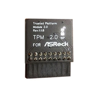  Такса Модул за Кодиране за сигурност Tpm 2.0 дистанционно Управление TPM2.0 ЗЗК 18Pin Дънни Платки На ASROCK За Windows 11