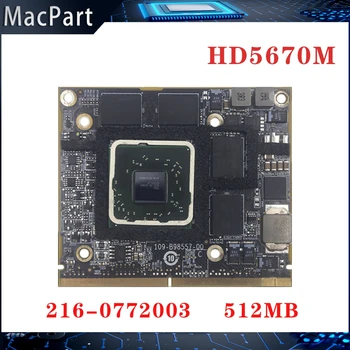  Оригинална Видеокарта Radeon HD5670M GDDR3 512 MB за iMac 21 