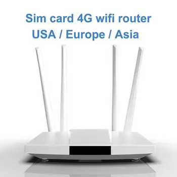  4G рутер wifi Точка за достъп до СИМ-карти 4G CPE антена 32 потребителя rj-45 WAN LAN безжичен модем LTE ключ