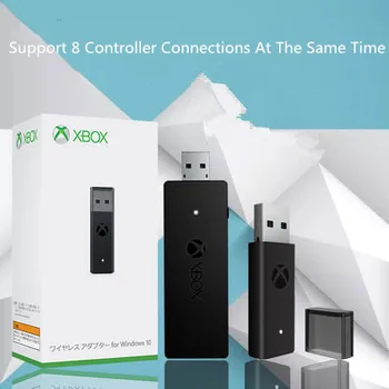  Безжичен адаптер 1-во и 2-ри поколения, USB-приемник за Xbox One /Тънък контролер, адаптер за приемника за Windows 7/810