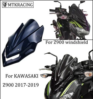  MTKRACING За Мотоциклет KAWASAKI Z900 Z 900 Предния Екран на Предното Стъкло на Обтекател на Предното Стъкло 2017-2019
