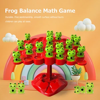  Жабата Баланс Дърво Монтесори Играчка е Математическа Игра Развивающий Свободното Взаимодействие на Родители и Деца Игри Детски Играчки Образователни Играчки