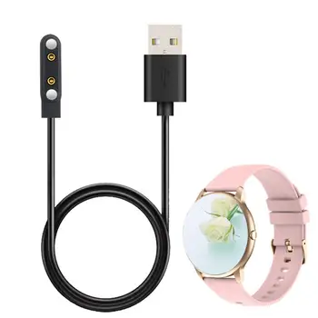  USB Зарядно Устройство-Кабел За XiaoMi IMILAB KW66 Смарт Часовник Зарядно устройство Зарядно Устройство на Магнитен USB Кабел За Зареждане на Основния Кабел на Проводници и Аксесоари
