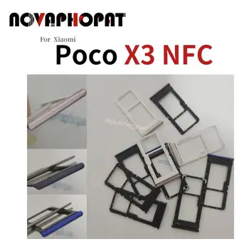  Novaphopat Маркова Новост За Xiaomi Poco X3 Pro NFC Тава За SIM-Карти на Притежателя Слот За SIM-карта, Адаптер, Четец на Пин