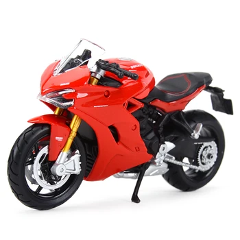 Maisto 1:18 Ducati Diavel Carbon 1199Panigale 1098S 748 848 Hypermotard Monster Суперспорт S Molded под налягане модел на мотоциклет от сплав Играчка