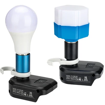  1200LM LED Безжична Настолна Лампа Makita 14,4-18 Литиева батерия BL1850B 12 W Led Работна Лампа за Къмпинг Аварийно Осветление