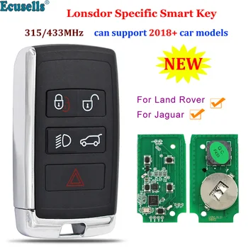  Lonsdor K518ISE K518S Специален ключ за Land Rover Range Rover LR2 LR4 Jaguar F-Pace F-Type XE XF XJ 2018-2021 Може да промени идентификатор