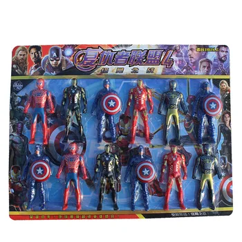  Голям Малък Капитан Америка Iron Man, Spider-Man Имитативната Фигурка Кукла, Детски Играчки Модел Кукли, Играчки Стенен Празничен Подарък